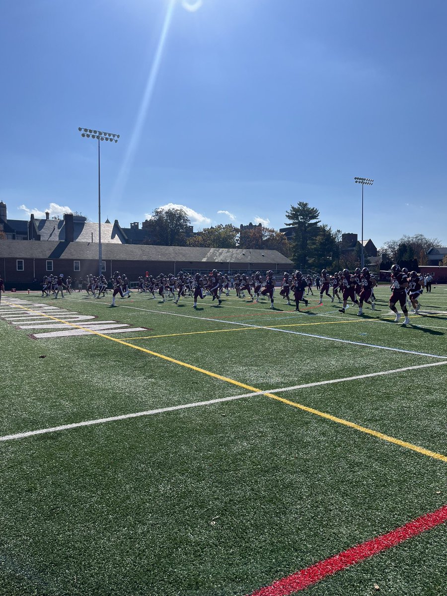 Thank you  <a href="/JakobWoods/">Jakob Woods</a> and <a href="/DigInMules/">Muhlenberg Football</a> for having me down to Muhlenberg yesterday for a game day visit. What an awesome environment and a great experience.
