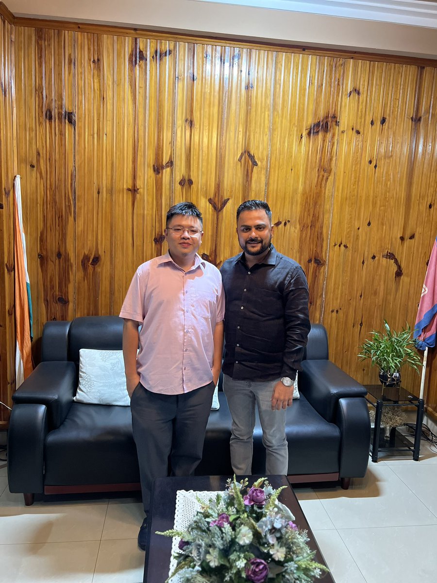 It was indeed a pleasure to meet my young friend Vee Mathara after a long time. It was great to know about his foundation for “Drug Free Mizoram” wherein they work to create awareness among the young generation about the menace of drugs in the society.

Wishing him the best for