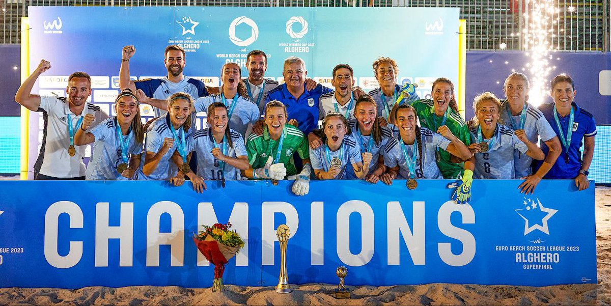 BeachsoccerN's tweet photo. 👸 #LasReinasDeLaArena 🇪🇸

2️⃣0️⃣2️⃣4️⃣  
🥇EUROPEAN GAMES
🏆EURO BEACH SOCCER LEAGUE 
🏆MUNDIALITO 
🏆NEOM CUP

4️⃣/4️⃣

📊 🥇 RANKING  🌎 

@FutbolPlayaRFEF https://t.co/JrsUySLzUn