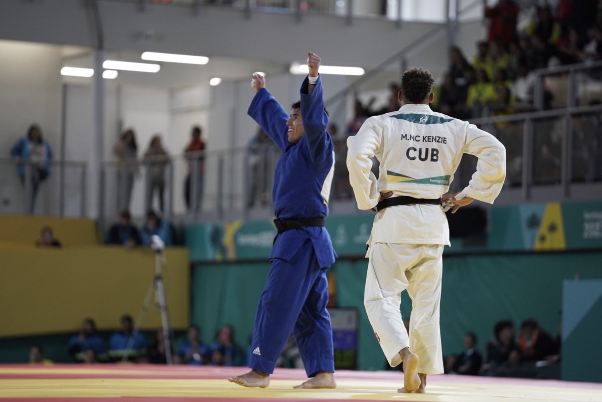 ¡JORGE A LA FINAAAAL! 🔥🔥🔥

El judoca Jorge Pérez (-81 kilos) ganó tres combates y clasificó a la FINAL de su categoría.

La definición está programada para las 15:55.

¡VAMOS JORGEEEEE! 🙌🏻🙌🏻🙌🏻

#VamosTeamChile 🇨🇱