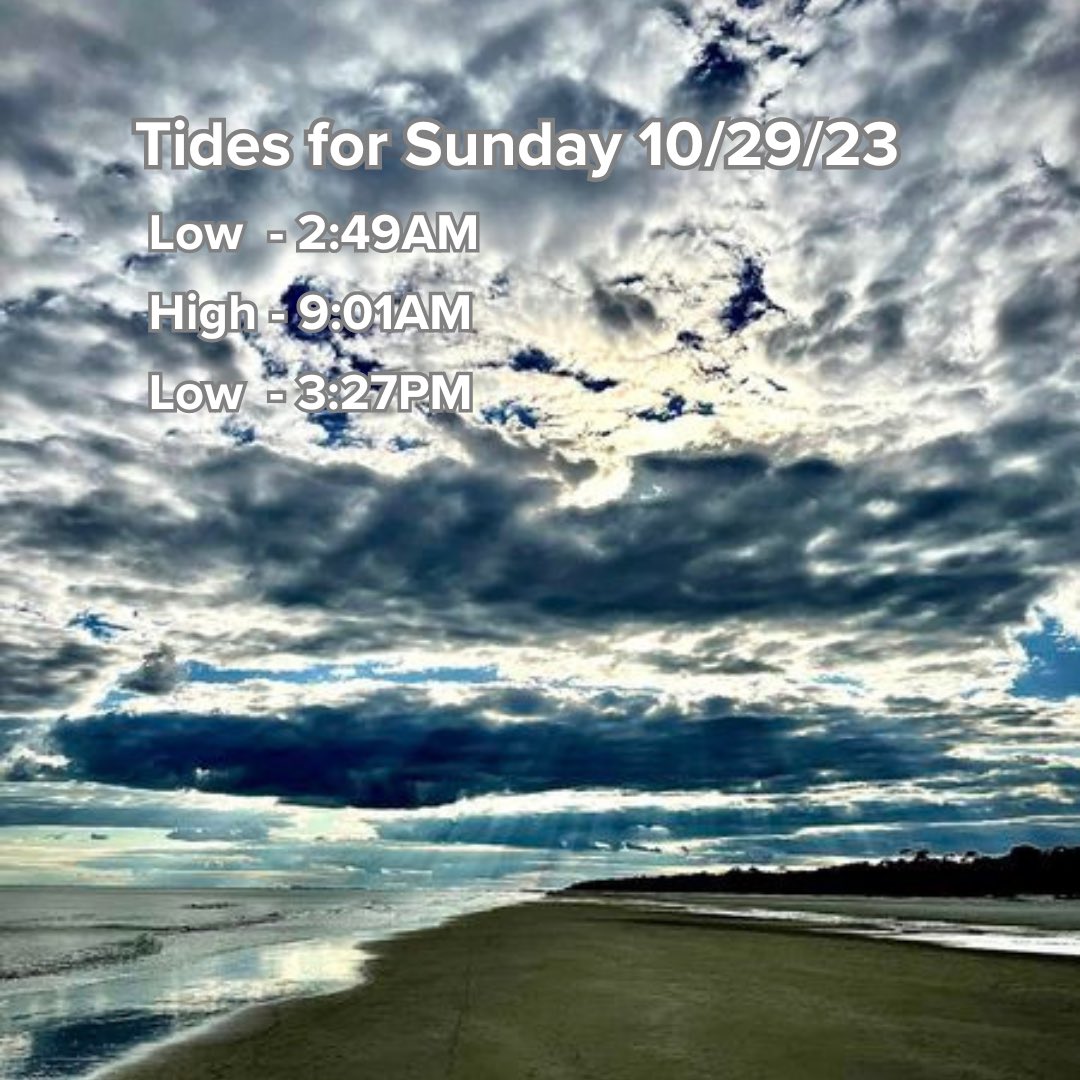 ShoreBeachSvc's tweet photo. Tides Sunday 10/29-Wednesday 11/1 https://t.co/7sgllGfxfW