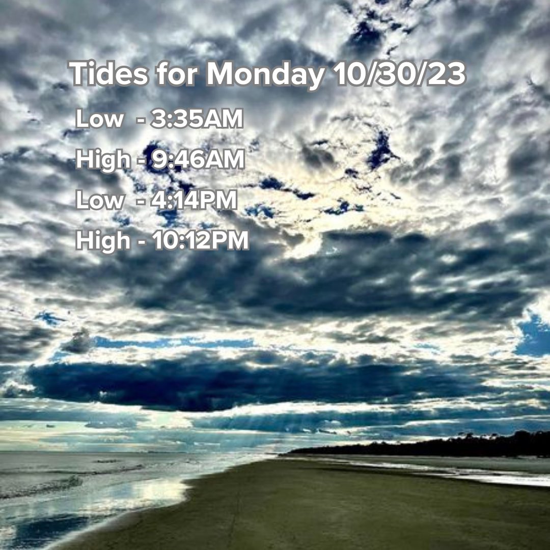 ShoreBeachSvc's tweet photo. Tides Sunday 10/29-Wednesday 11/1 https://t.co/7sgllGfxfW