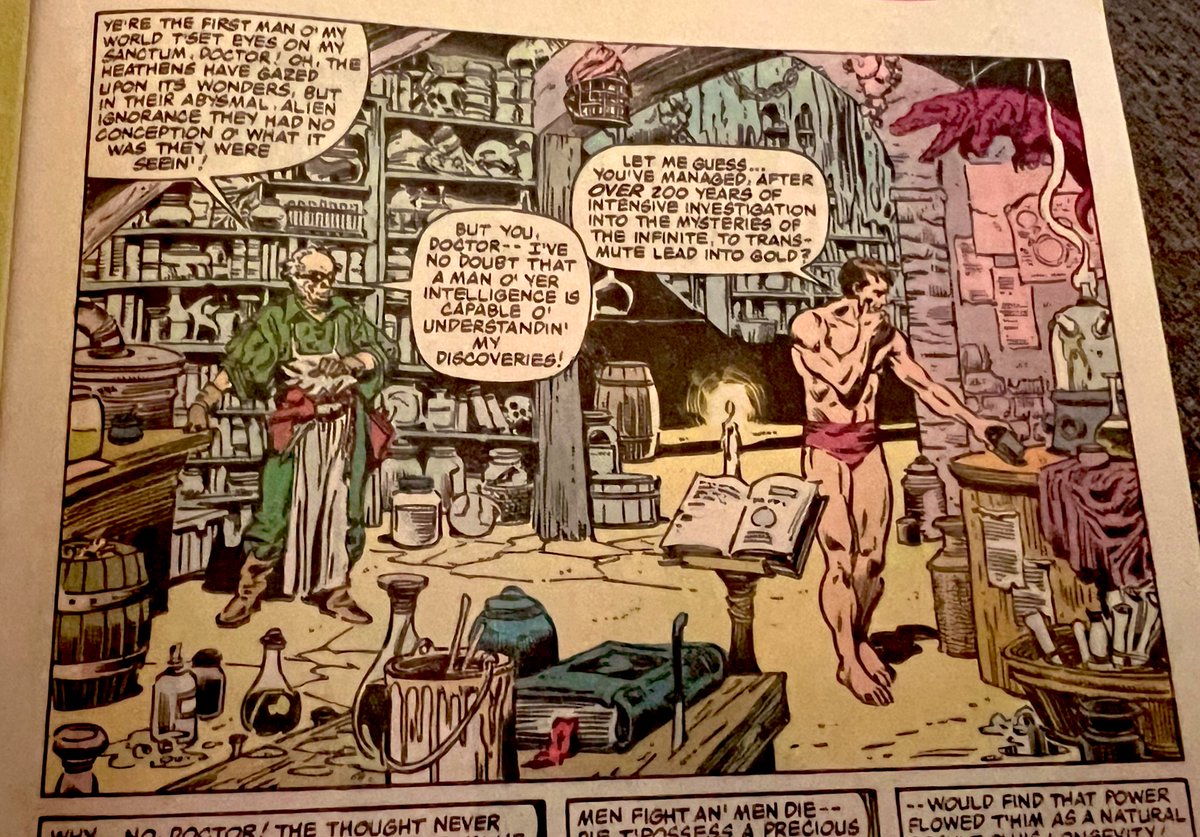 bryancburge's tweet photo. I’ll admit I was lured by the Conan’esk cover by Mignola & Williamson, but this is a classic HORROR for my Sunday #coffeeandcomics read! #Hulk 311, is a Mad Scientist tale, & a good one, complete in 1 issue, by #Mantlo on words, #Mignola & #Talaboc on art. Beautiful read! https://t.co/UnS85yHC9b