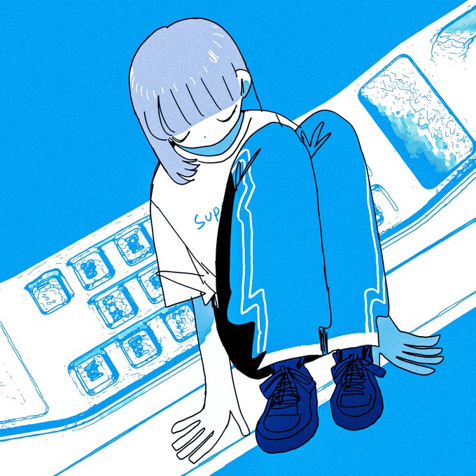 「青 靴」のTwitter画像/イラスト(新着)｜3ページ目