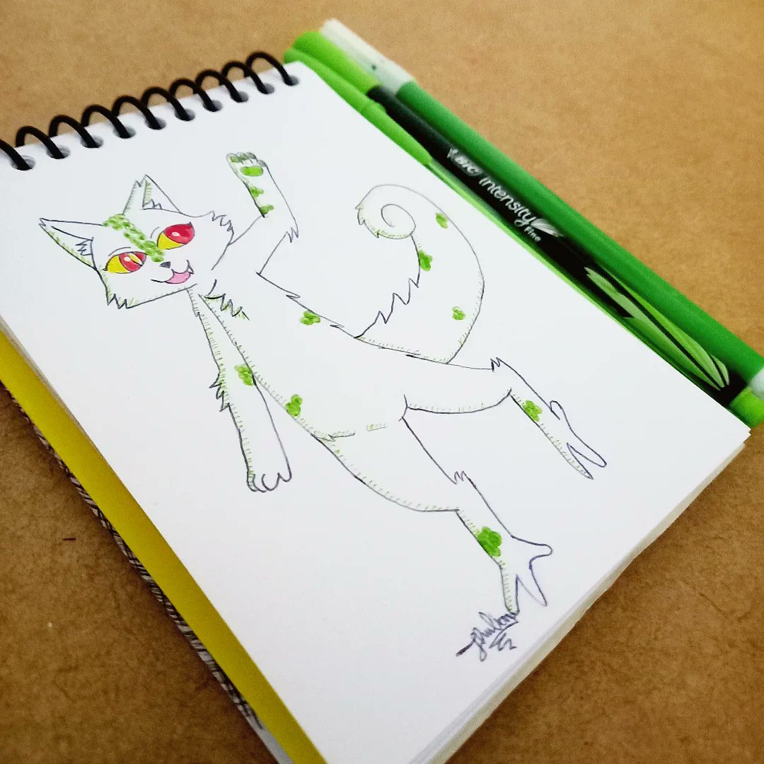 RaposaFantas's tweet photo. Dia 27: bestial 💚

#inktober #inktoberday27beast #inktober2023 #inktoberbeast #desenhoamão #desenhoacanetinha https://t.co/1t3Qd3qHA6