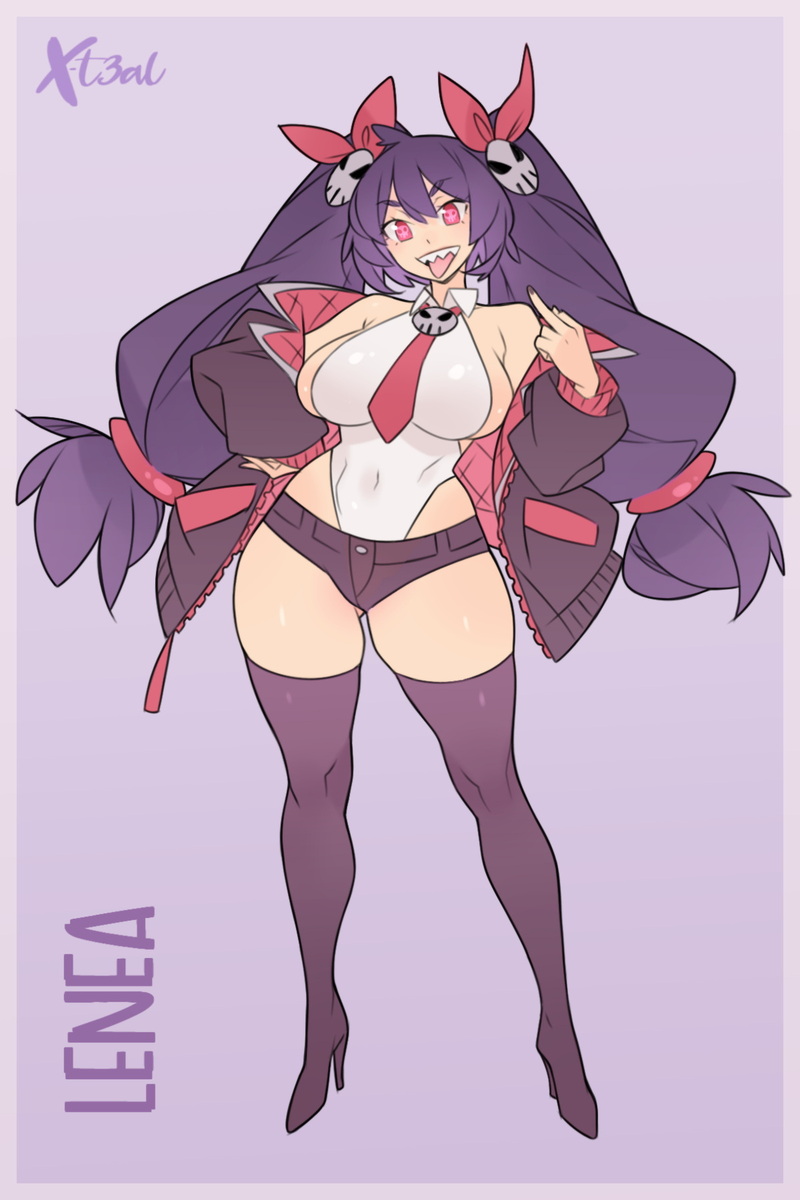 Here's Lenea, Elrid's OC for my pending commissions...
I'll continue uploading more designs next week.