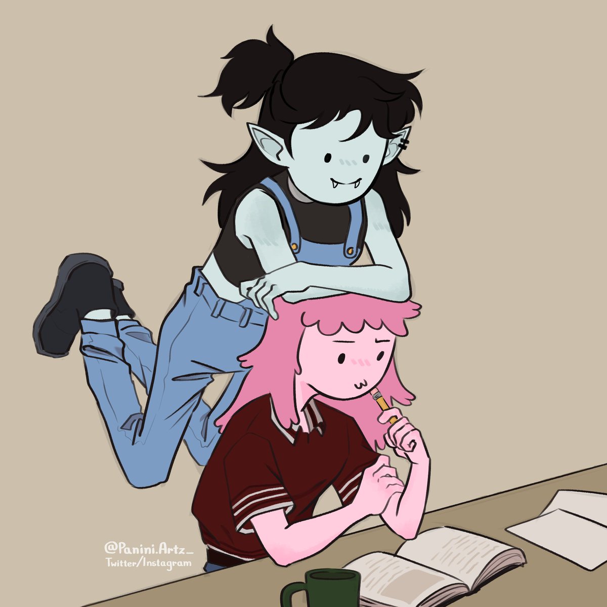 Disartsociated's tweet photo. I love them T^T #bubbline https://t.co/IuPAweGJJP