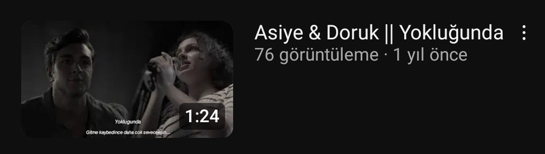 bir yil once boyle bir video yapmisim 🥲