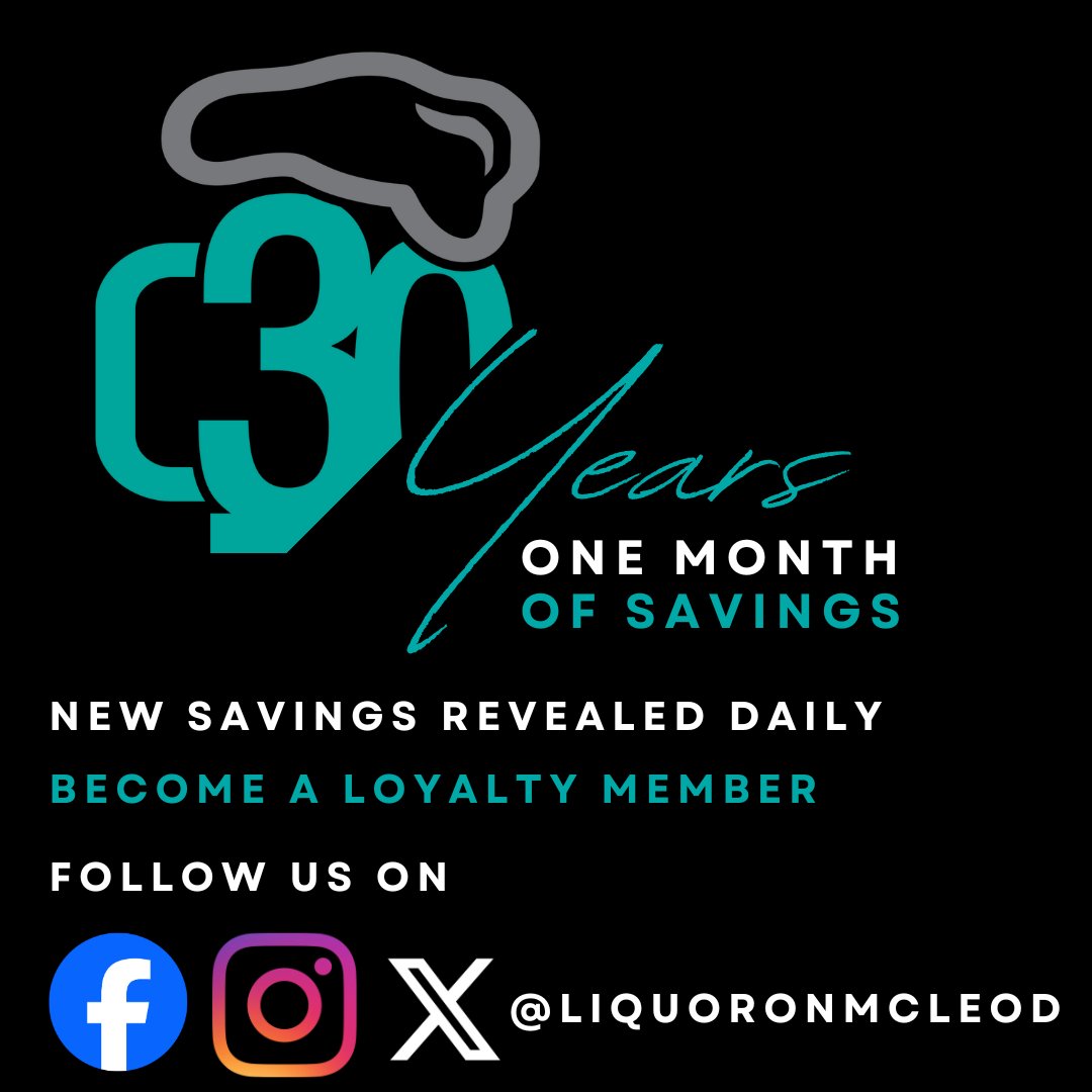 LiquorOnMcLeod's tweet photo. We are turning 30 and we owe all of our success to you, our customers. Big things are coming in November. To get in on the savings follow us on all three of our social media platforms. You can find us at @liquoronmcleod.
#loyaltymember #liquoronmcleod #sprucegrove #stonyplain https://t.co/ZzAapJTULa