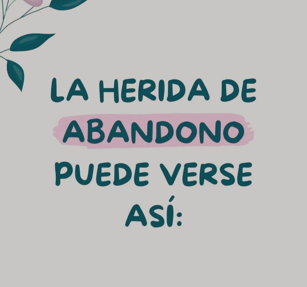 AtencionYoSoy's tweet photo. ✨6 SEÑALES DE HERIDA DE ABANDONO✨

✨En este hilo descubrirás 6 Señales inequívocas de herida de abandono y así tener claro lo que debes sanar✨

✨Recuerda Guardarte este hilo✨

Empezamos🧵👇 https://t.co/RcGQG10FKM
