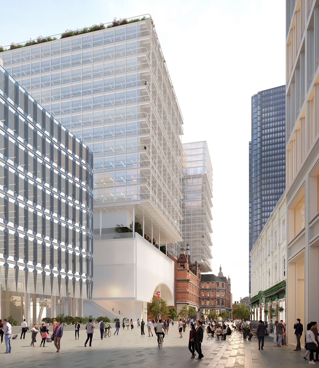 PaintingsLondon's tweet image. Network Rail wants to partially demolish the grade II* listed Liverpool Street Station and build a hideous glass tower above it.

The Victorian Society needs your help to meet the legal costs of a public inquiry and challenge it.

Please give what you can:
justgiving.com/campaign/savel…