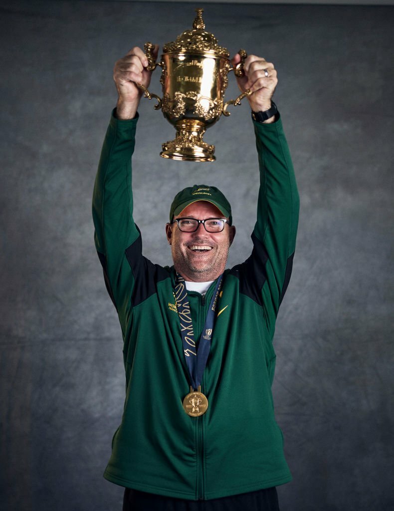 🇿🇦 Jacques Nienaber as Springboks head coach: 39 Test caps 27 Wins 12 Losses 69% win rate 🦁 Lions Series winner 🏆 #RWC2023 winner Plus a World Cup-winning defence coach in 2019!