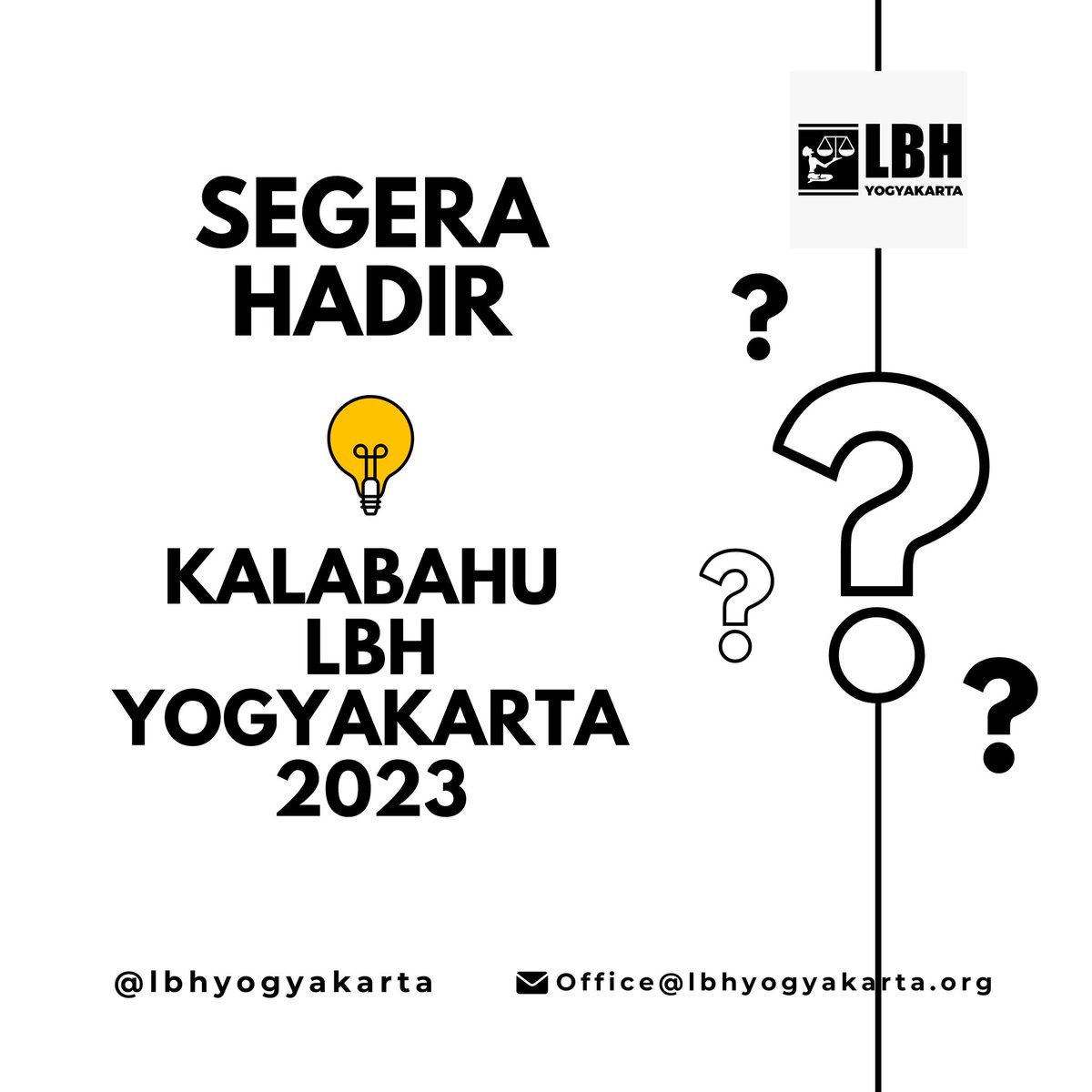 Coming Soon KALABAHU LBH Yogyakarta 2023