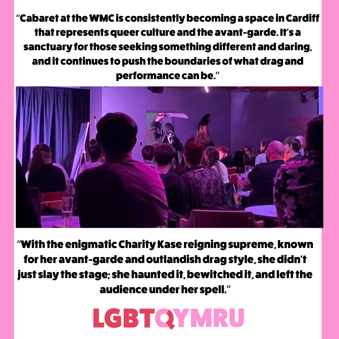 WMC’s Cabaret Brings Chills and Thrills This Halloween Season with HAUS OF CYMRU PRESENTS...HORRIBLE DRAG! A Must Read Review. Click The Link In The Bio (tr.ee/CLc3TzTqOj)
@thecentre_yganolfan @hausofcymru  @charitykase