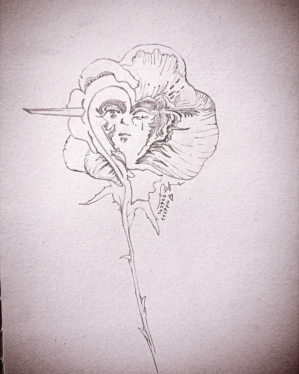nistx_'s tweet photo. From your #caffeine intake ☕🥀🗡️🖤✨
And when you look up the clock upon finishing, and happily writes : 1129pm 😹😻💖✨✨✨

#TheBlackRose #TEArt 
#nightsketch #sketch #October 
#Rose 
#1029 #1129 ❥︎ᴥ︎︎︎✍︎ 

✨
#love
🌹
💘
N.x
✨ https://t.co/h65r3rbfN8