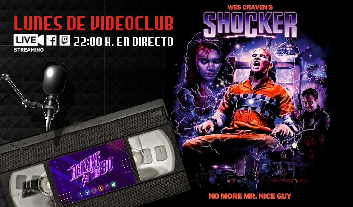 Remakealos80's tweet photo. Atención #Remaker porque mañana es #LunesDeVideoclub.
Llega #Halloween🎃 y con él una de las películas más bizarras de #WesCraven.
¿Te conectas con nosotros para hablar de ella? 📢Solo estaremos en #twitch y #FacebookLive
👉https://t.co/pLoocTJXGs
➡️https://t.co/LI7VcHTmmN https://t.co/7ubHTCRiZz