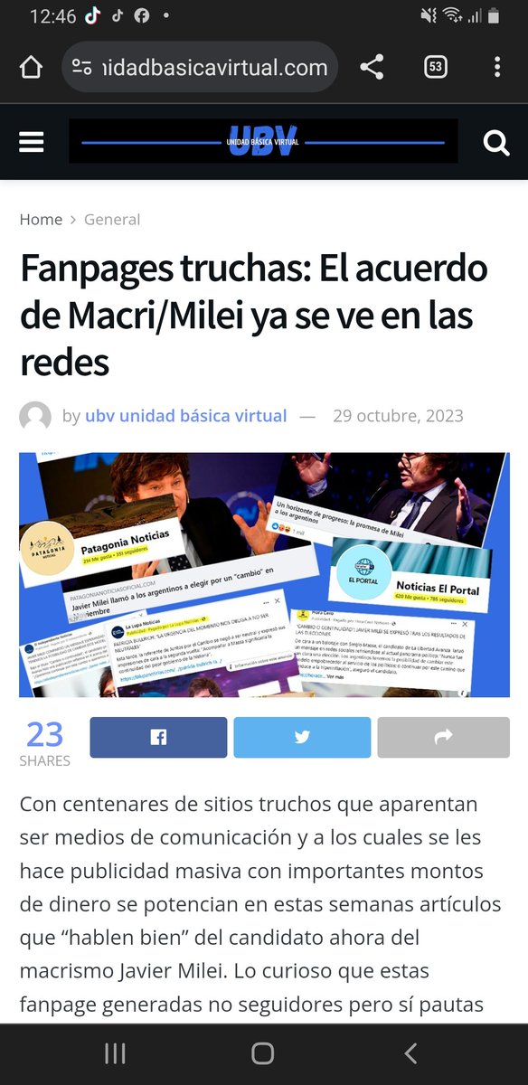 ubasicav's tweet photo. El acuerdo Macri/Milei ya se ve en las redes.
#elecciones2023
#trollscenter
#MileiEsMacri
Leer nota completa:
https://t.co/4uHadxMkIj https://t.co/OVeRS8Yxyx