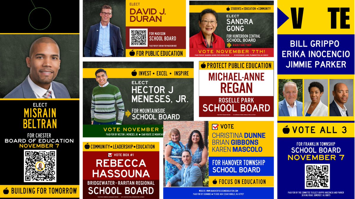 Look for these black apple candidates for the Board of Education. They value and commit to supporting public schools and teachers, and NO book banning. #freedomtoread #batsignal #supportteachers #supportpubliceducation #nobookbanning