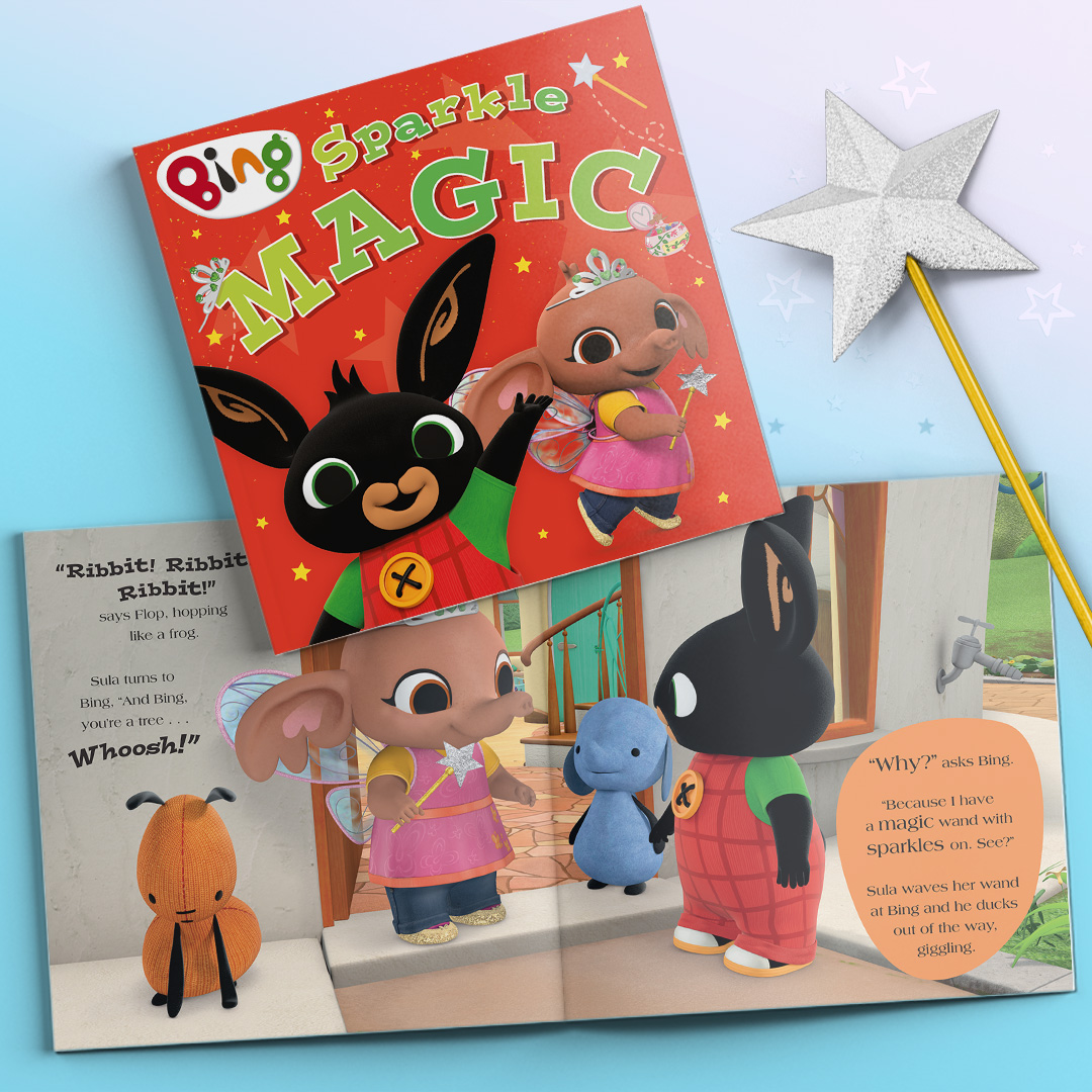 Halloween costume inspo with @Bingbunny and Sula! 🤩 Bring some ✨ sparkle ✨ to your costume this year inspired by Sula and her magic wand in Bing's new book, Sparkle Magic! amzn.to/3XzdvJv