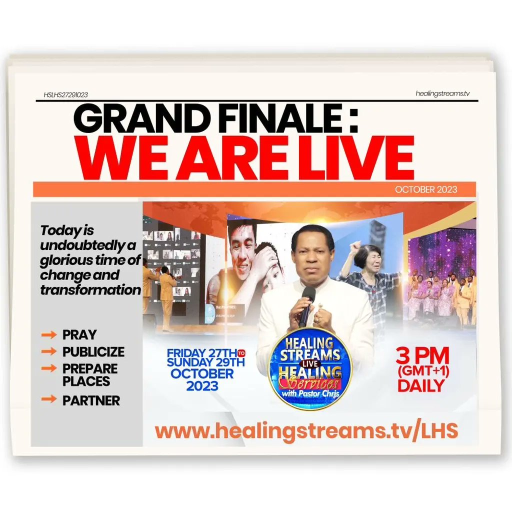 ochidimmalove's tweet photo. Today is The Grand Finale of the LARGEST HEALING CRUSADE in the world ! 💥🔥
The man of God would be praying very specially for families today, you don't want to miss it
And we are live:  https://t.co/CofuC7Oq9z https://t.co/cwApRFvSJZ