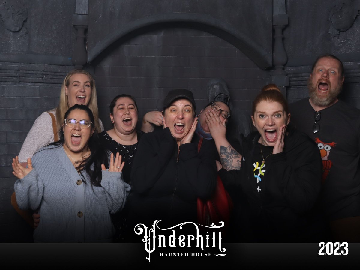 After a member said he was key to this year's Underhill Haunted House, we took a team building trip and ran into him. Couldn't resist capturing the Halloween spirit with a group photo to immortalize this bewitching encounter! 👻 Happy Halloween!

#weloveourmembers #teamunitus