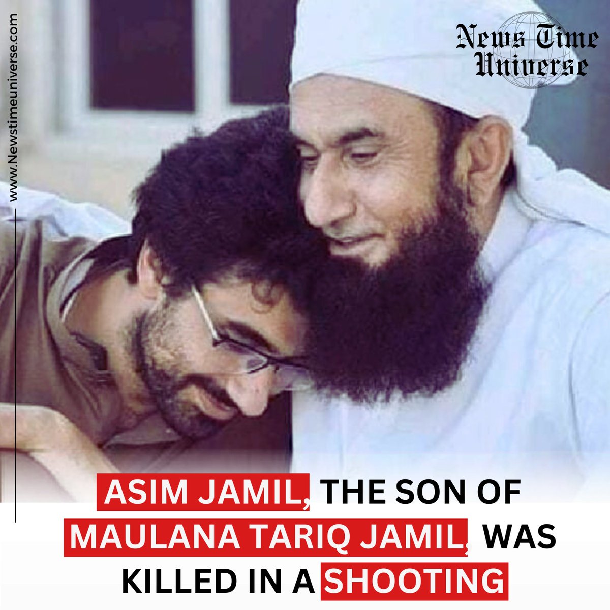 Asim Jamil, the son of Maulana Tariq Jamil, was killed in a shooting
#newstimeuniverse #infonewstimeuni #molanatariqjameel #asimjamil #molanatariqjamil #killedshot #islamicscholars #breakingnews #latestnews #NewsUpdates