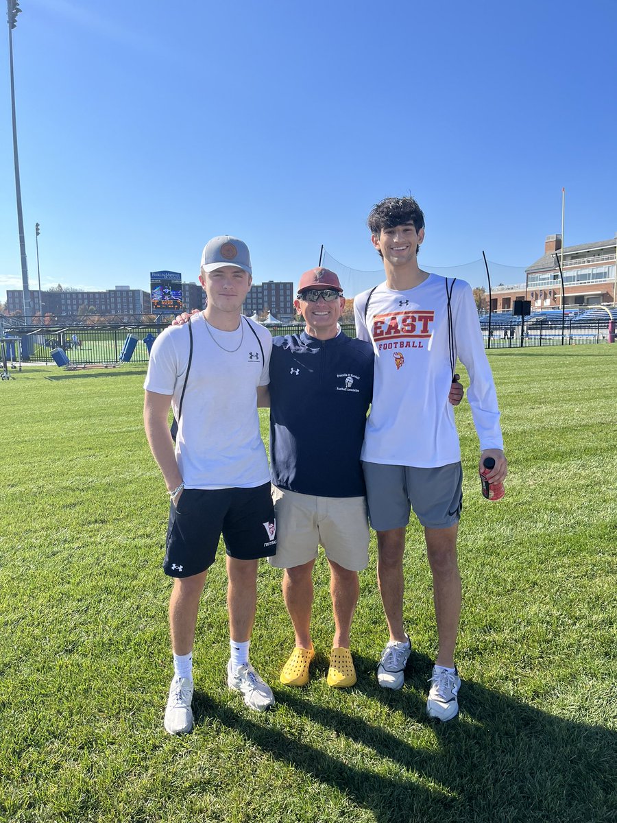 Had a great time at <a href="/FandMFootball/">F&M Football</a> homecoming game! Learned a lot and excited for the future. Thanks to <a href="/Coach_Q41/">Matt Quattrone</a> for the invite!
<a href="/WCEastFootball/">WC East Vikings Football</a>