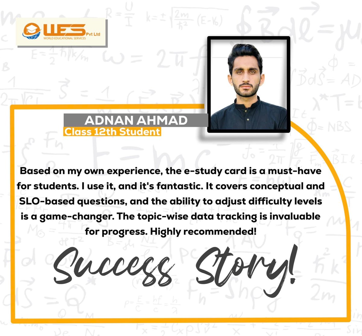 Success story
#WESeStudyCard
