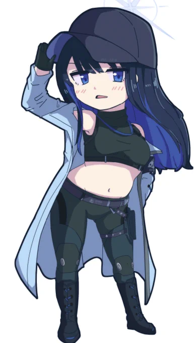 サオリ～～～ #ブルアカ