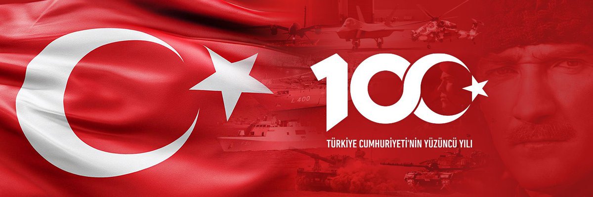 Cumhuriyetimiz 100 Yaşında🇹🇷

Nice 100 yıllara 

#CumhuriyetBayramı’mız kutlu olsun🇹🇷