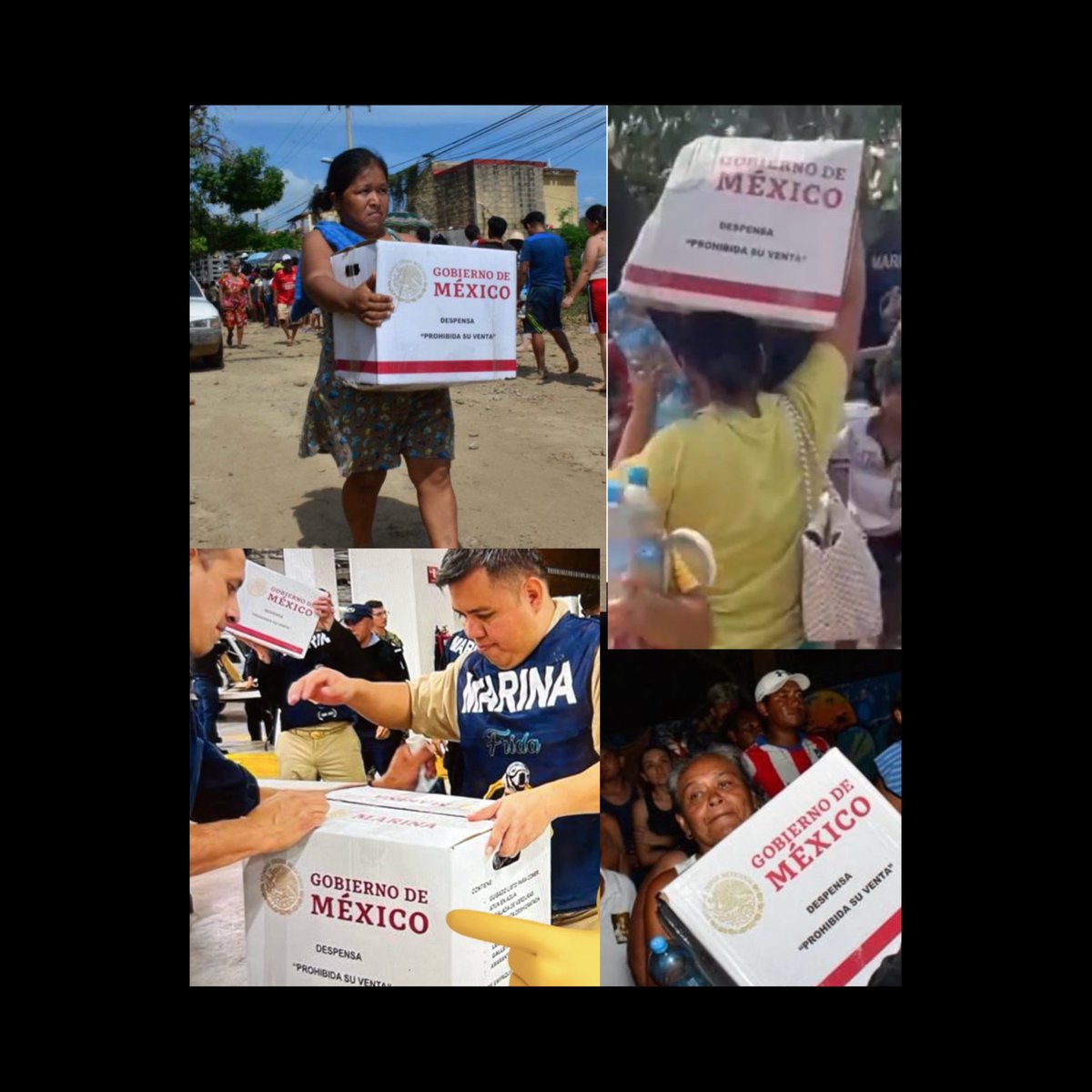 PelonGomis's tweet image. La estrategia del presidente de México siempre ha sido dividir al país, clasificarnos entre malos y buenos, pobres y ricos, el pueblo y los neoliberales, pero ante una tragedia como la de Guerrero nos necesita unidos a todos para poder pararse el cuello y decir que la ayuda nada…