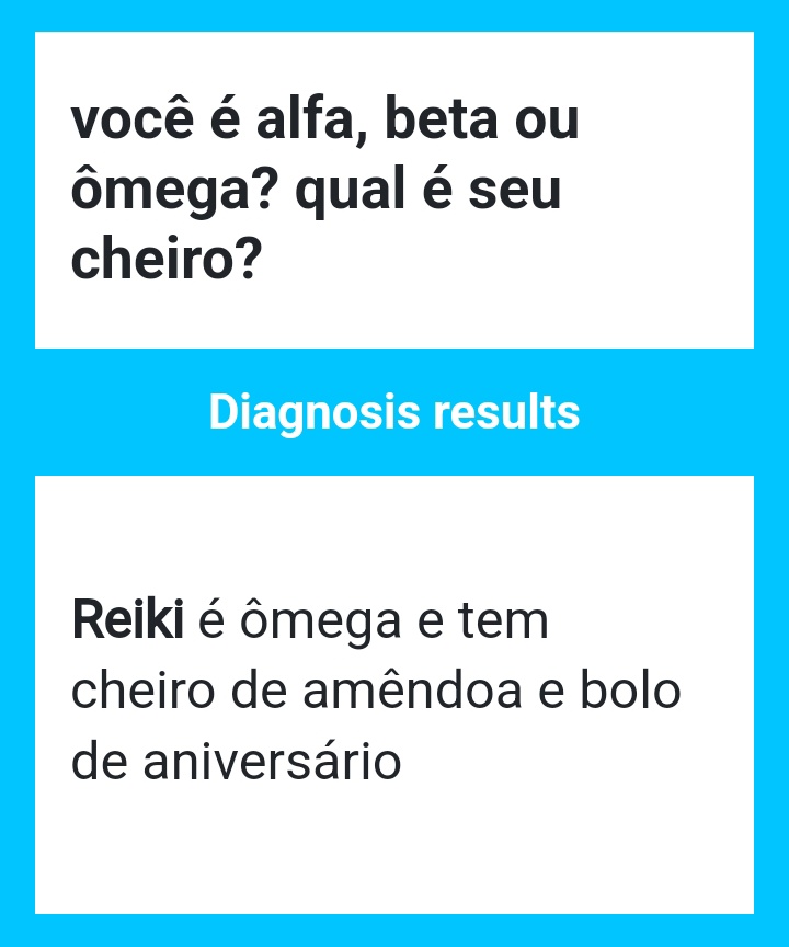 Isso é bom ou ruim?