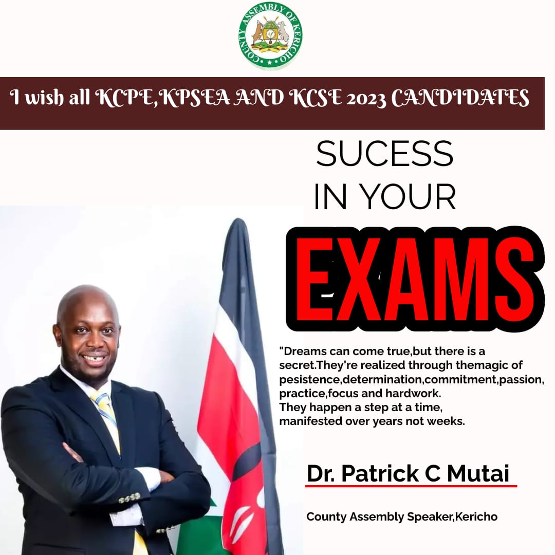 AssemblyKericho's tweet photo. All the best dear candidates! https://t.co/vdY4pL4yX4