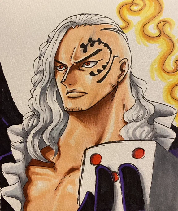 久々に描いたぜキング#onepiece 