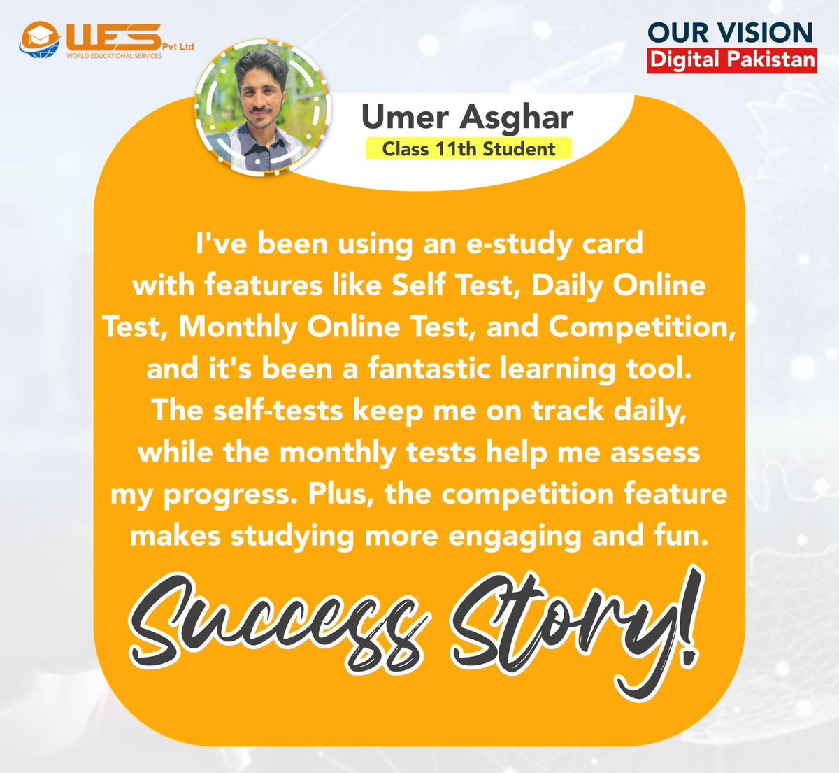 "Unlocking Pakistan's Educational Potential."
#WESeStudyCard
<a href="/wesedu737/">World Educational Services</a>