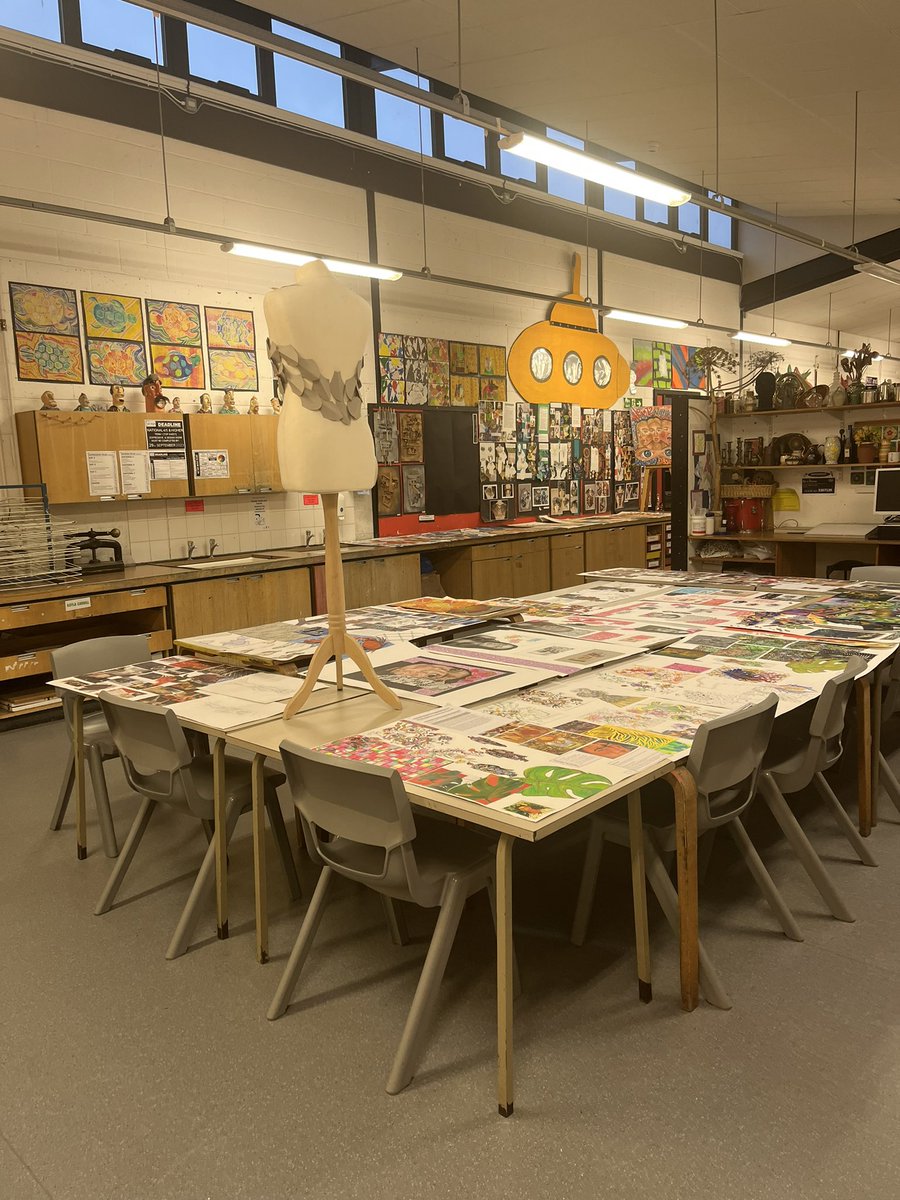 A wee snapshot of our Expressive Arts (Art, Design, Music, Music Tech and Photography) displays from our P7 open evening. Thanks to our super helpers too - Dylan, Heather, Pippa and Millie! 🤩 <a href="/ArbroathHigh/">Arbroath High School</a>