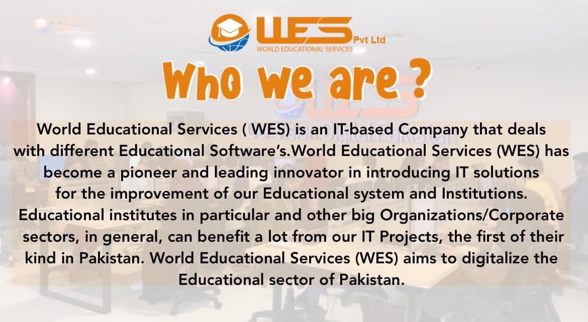About WES!

#WESeStudyCard
<a href="/wesedu737/">World Educational Services</a>