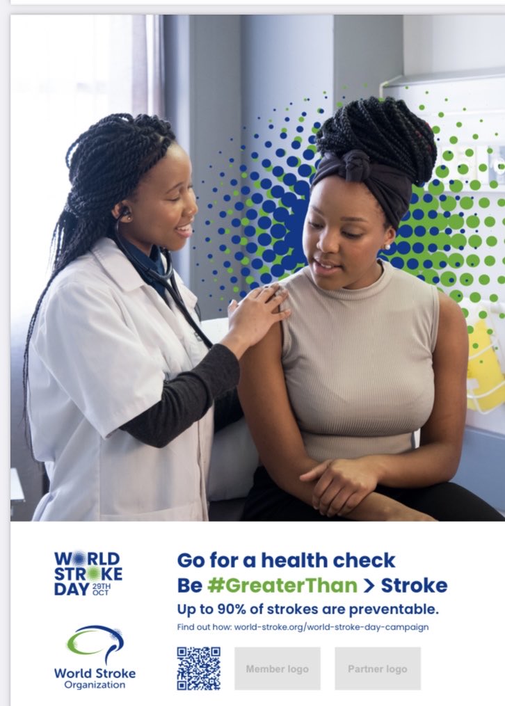 NUHTIAQMC's tweet image. World Stroke Day 2023. Lifestyle changes make a huge difference 🤩