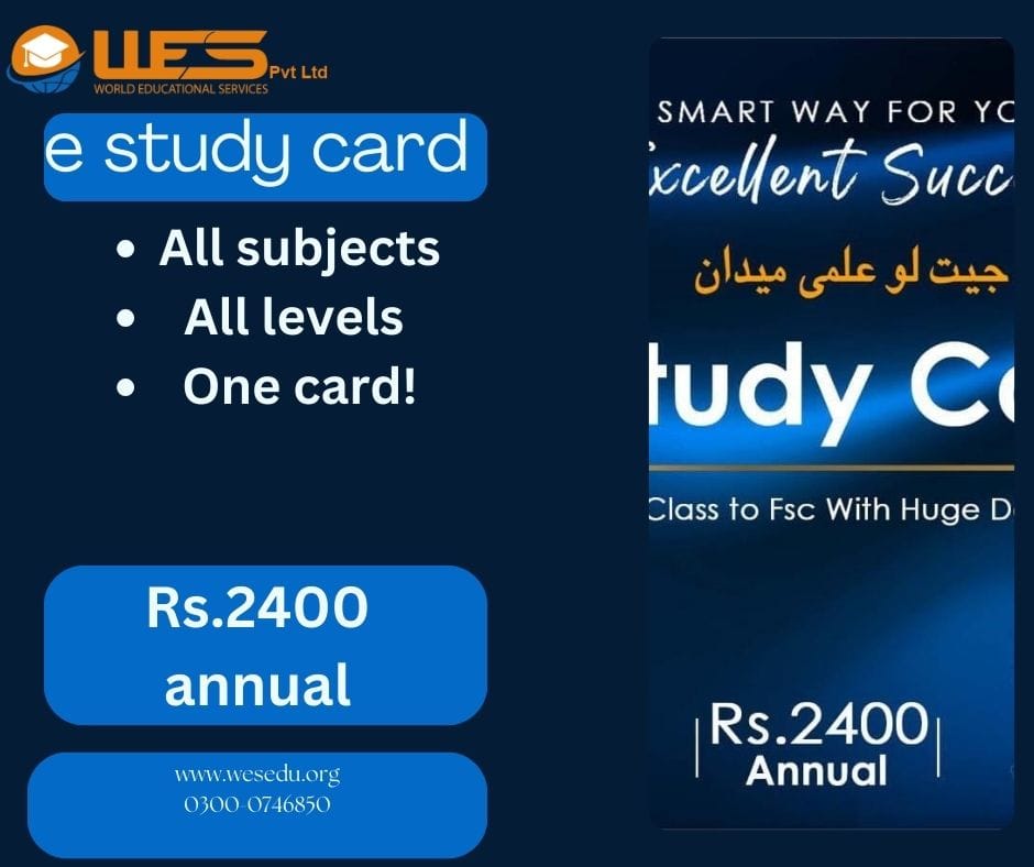 All subjects
All Levels
One Card.
#WESeStudyCard
<a href="/wesedu737/">World Educational Services</a>