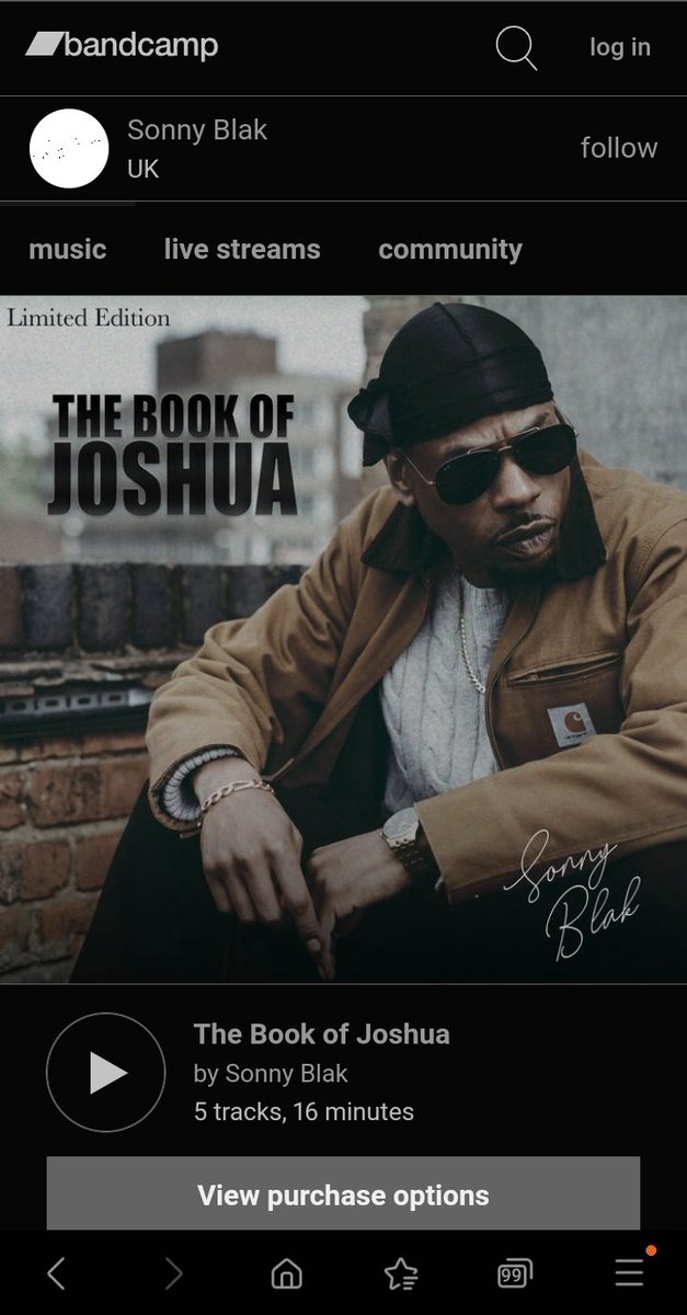 Rhymeboss's tweet image. The Book of Joshua
Out Now

theorganisedrhymefamily.bandcamp.com/album/the-book…

Hit the link to purchase The Book of Joshua and unlock four hidden bonus tracks available for a limited period only