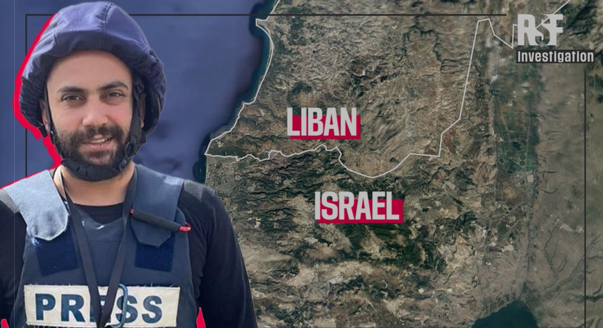 🎥Une vidéo choc. Notre équipe a enquêté sur la mort du reporter de @Reuters Issam Abdallah sous un bombardement au Liban le 13 octobre. Une journaliste de l'@AFP a été grièvement blessée. Les éléments révélés par @RSF_inter sont édifiants. rsf.org/fr/video-enque… #PressFreedom