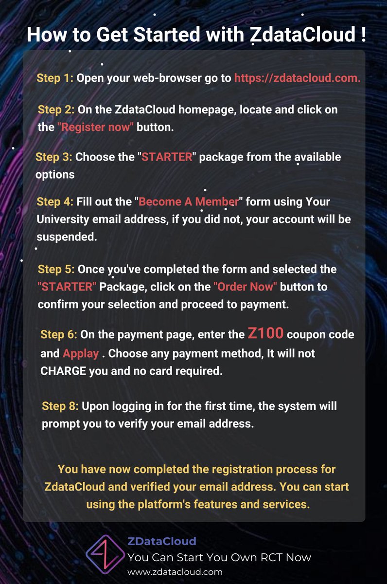 Unlock your research potential with ZDataCloud! 
University students, we're offering you our Starter Subscription for FREE. Elevate your #research data quality today, use the code Z100. Sign up with your university email.  No credit card required

zdatacloud.com