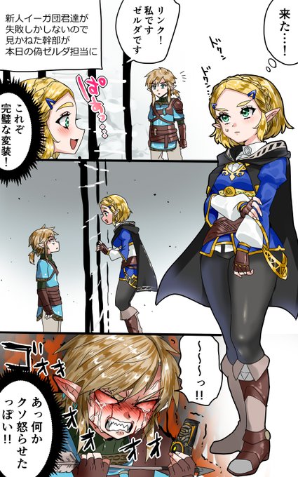 幹部が偽ゼルダ姫に 