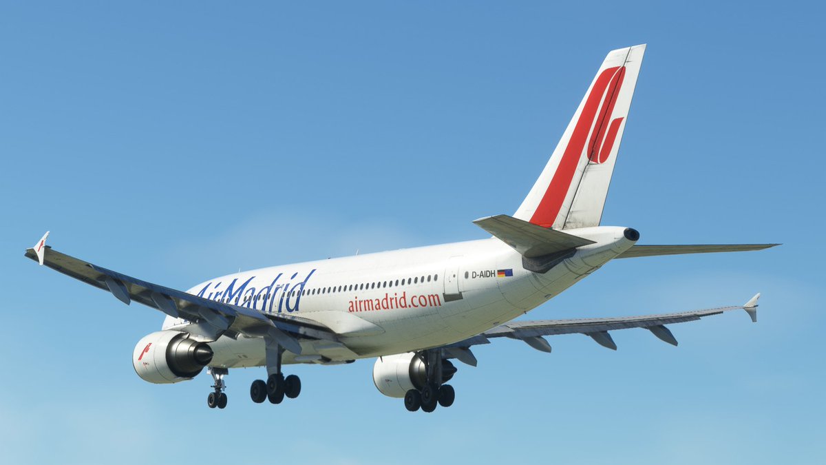 FlightDeck_PMI's tweet image. Seguimos con el A310, esta vez cambiamos la Comet por Air Madrid...

#A310 #Inibuilds #MSFS