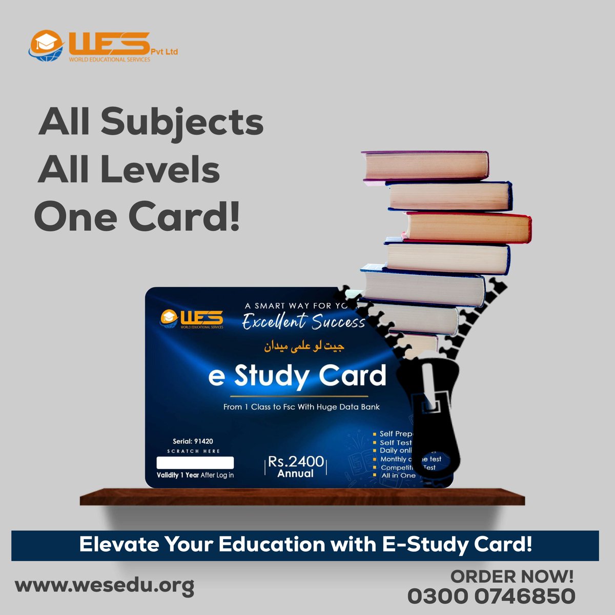Amazing facility e study card shop now this card
#WESeStudyCard
<a href="/wesedu737/">World Educational Services</a>