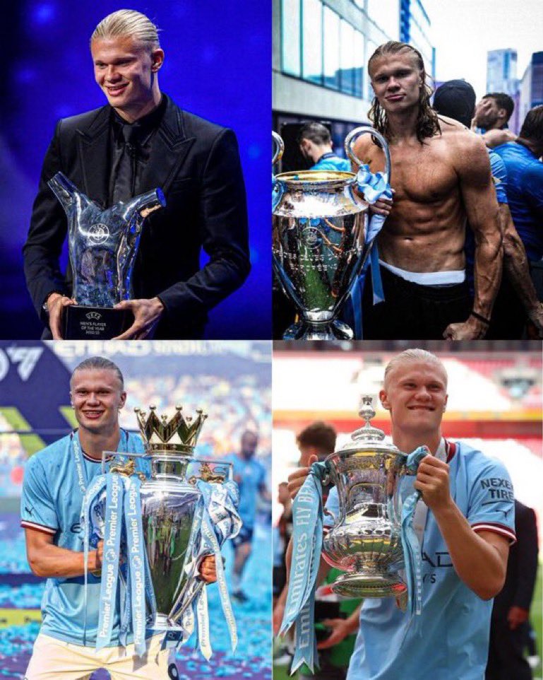 Kenpachi1070's tweet image. On va clôturer le débat MAINTENANT ❌ :

QUESTION pour 100% des FANS de football…

Messi est sur le point de gagner (voler) le Ballon D’or 22/23 face à Haaland. Maintenant, inversez les rôles et IMAGINEZ que : 

Messi fait une saison comme cela :👇🏼

- Vainqueur LDC 🏆
-…