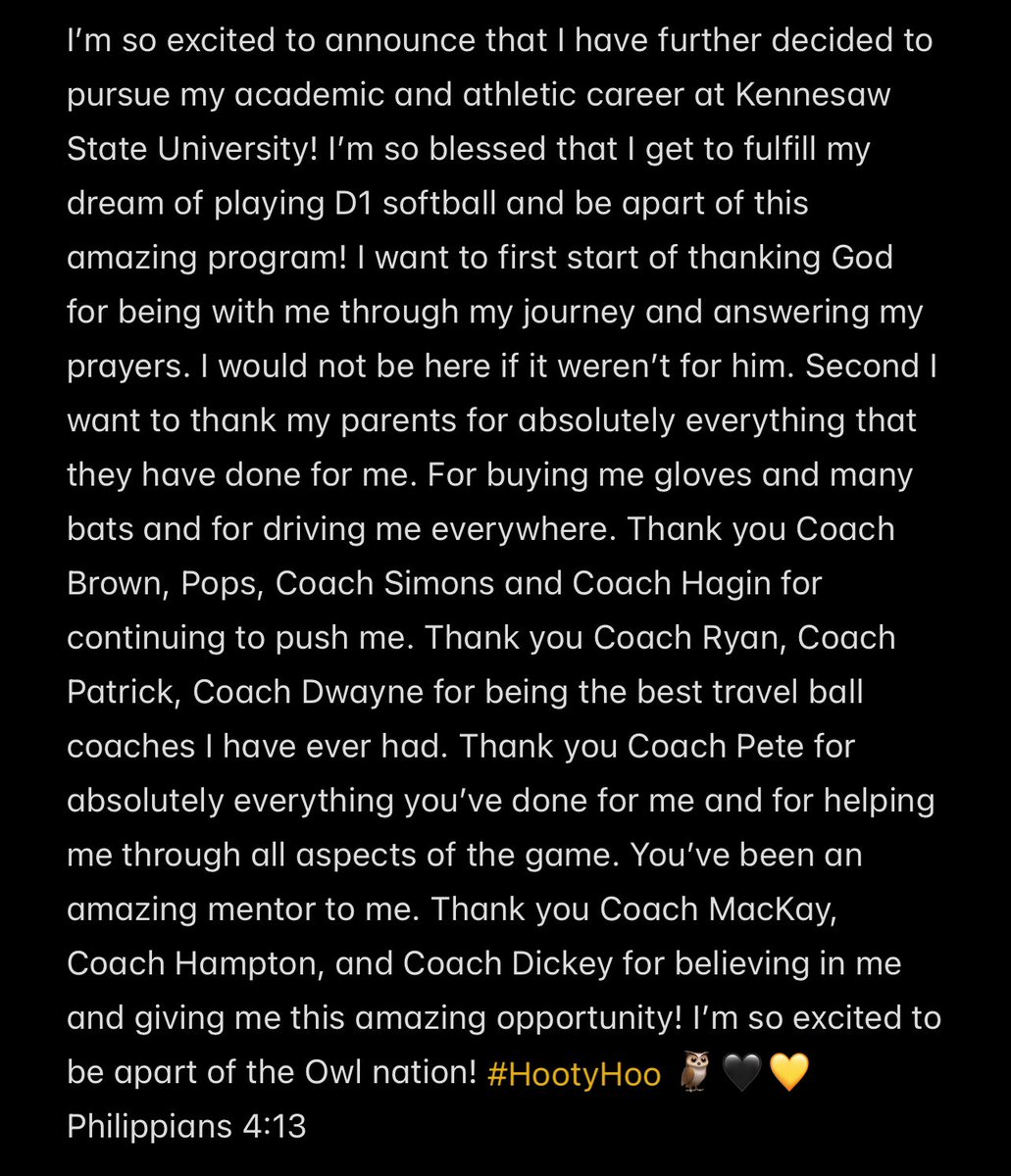 Dani_LBailey's tweet image. @GAImpactCarver @KSUOwlsSB @CoachHampton_ @CoachDickey__ @_etowahsoftball @EliteInfieldU