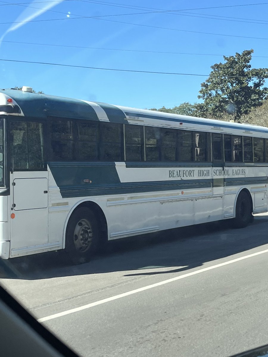 Dang, they had to walk home?