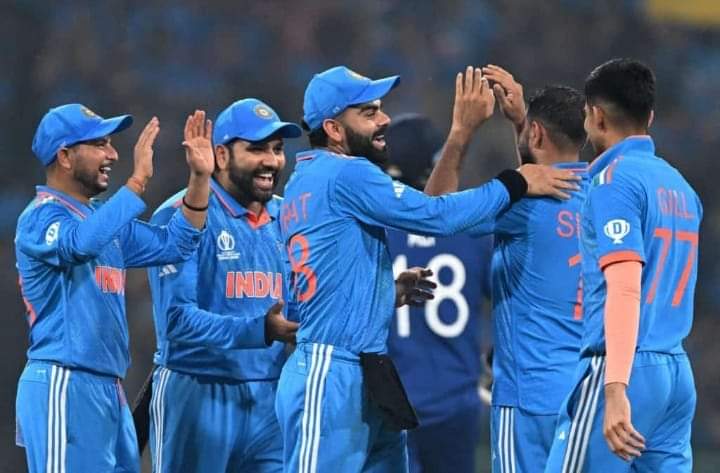वर्ल्ड कप 2023 में इंग्लैंड पर शानदार जीत के लिए भारतीय टीम को बहुत-बहुत बधाई और शुभकामनाएं...

#worldcup #rohitsharma #IndiaVsEngland