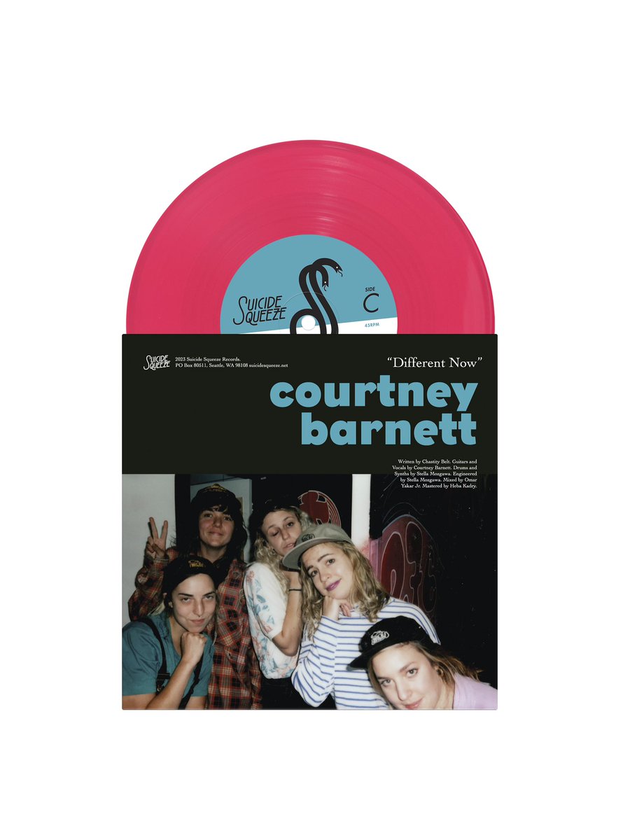 CONTEST! We’re giving away a copy of @therealkurtvile “This Time of Night” b/w @courtneymelba “Different Now” 7”. This variant is limited to 250 copies worldwide on magenta color vinyl. Enter to win via link below. instagram.com/suicidesqueeze #kurtvile #courtneybarnett #chazzybelt